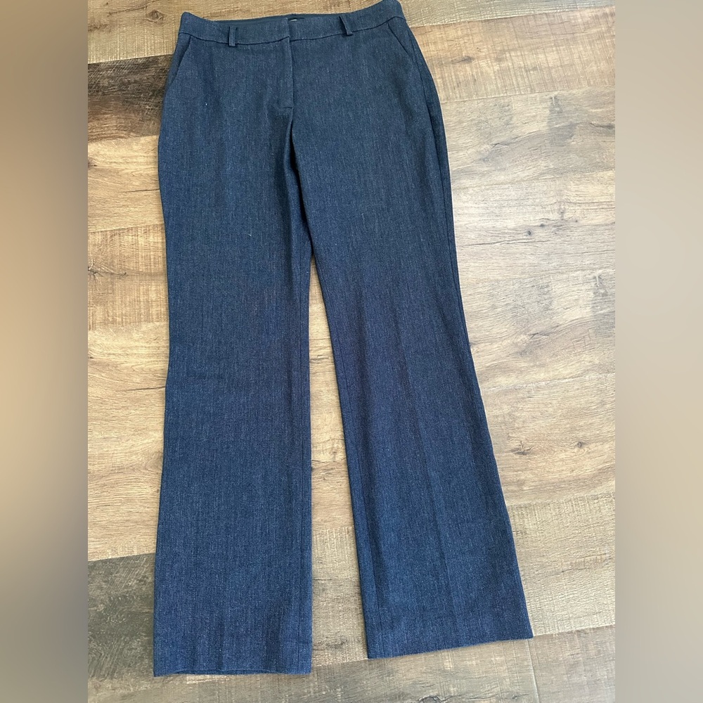 Express editor studio stretch twill navy Blazer Pant set jacket M, pants 10R - Picture 8 of 13